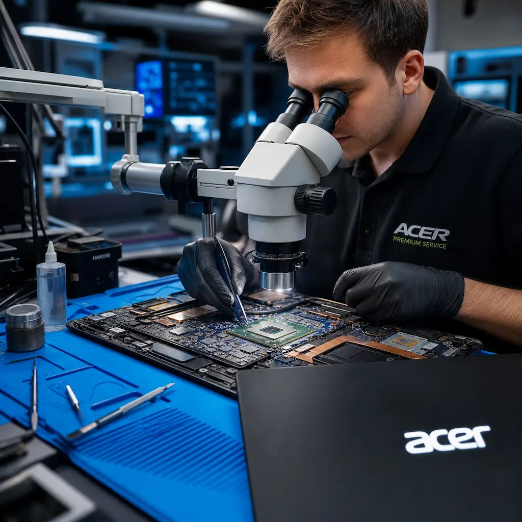Замена видеокарты ноутбука Acer в Дзержинском