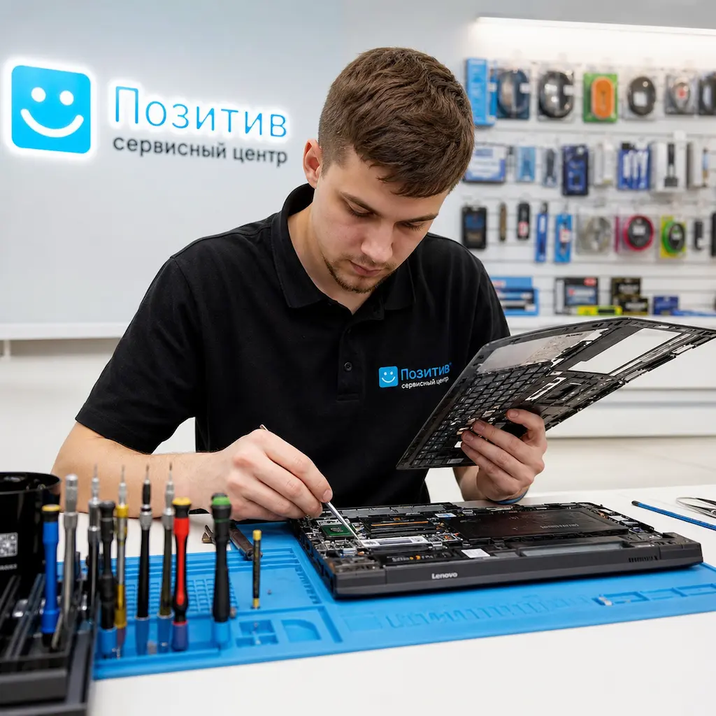 заменить клавиатуру на ноутбуке Lenovo в Дзержинском