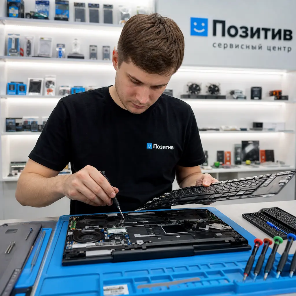 заменить клавиатуру на ноутбуке Samsung в Дзержинском