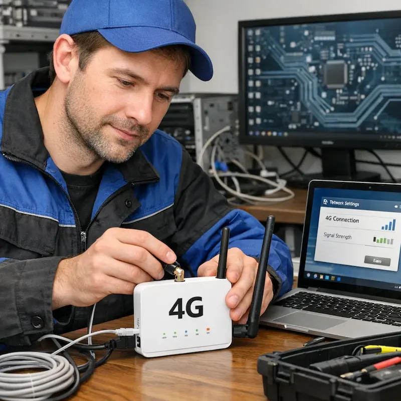 Настройка 4G модема в Дзержинском