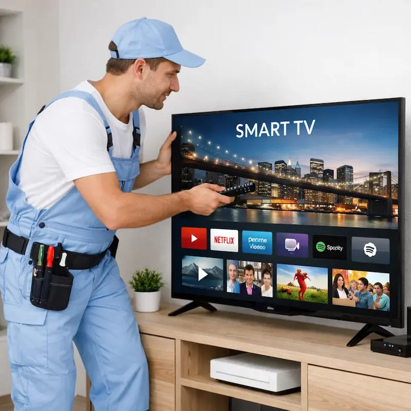 Как вызвать мастера для настройки Smart TV в Дзержинском