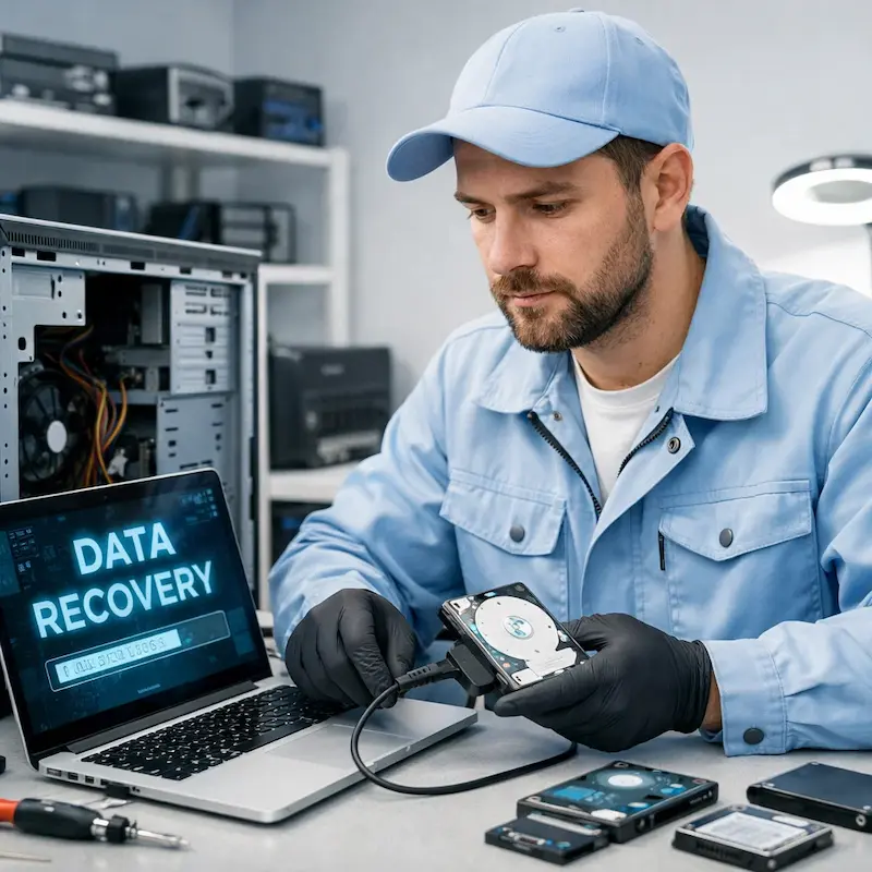 Восстановление файлов в Дзержинском