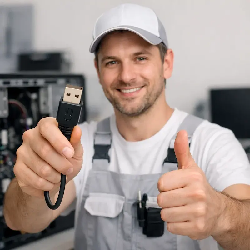 Настройка и установка новых устройств в Дзержинском