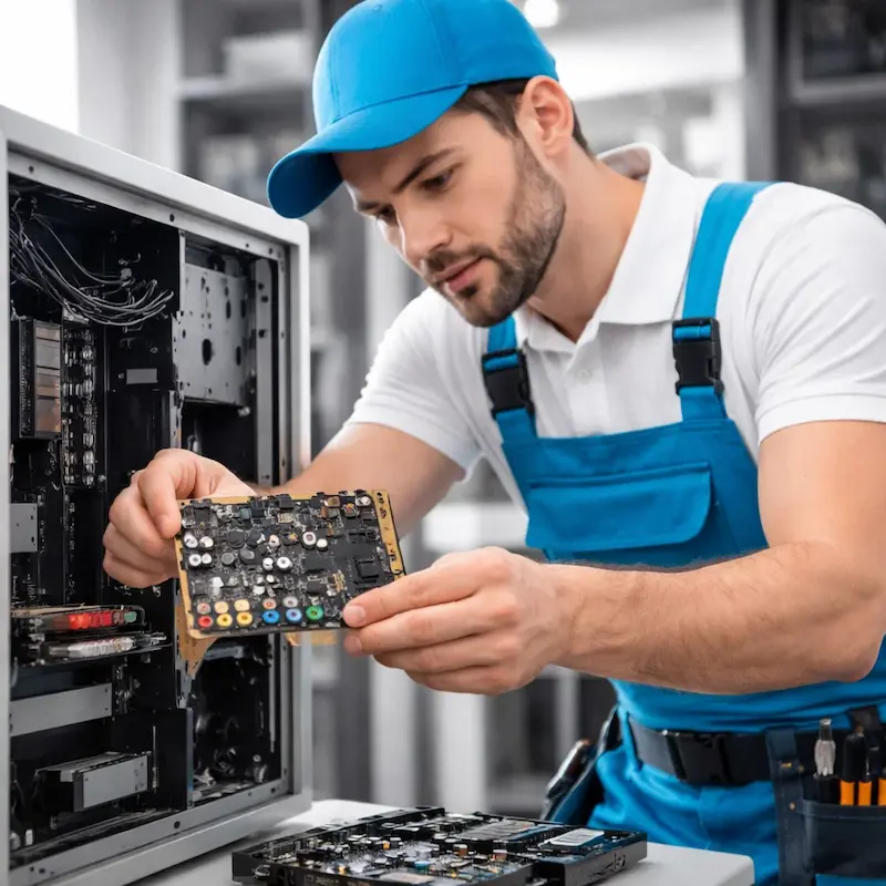 Замена звуковой карты на компьютере в Дзержинском