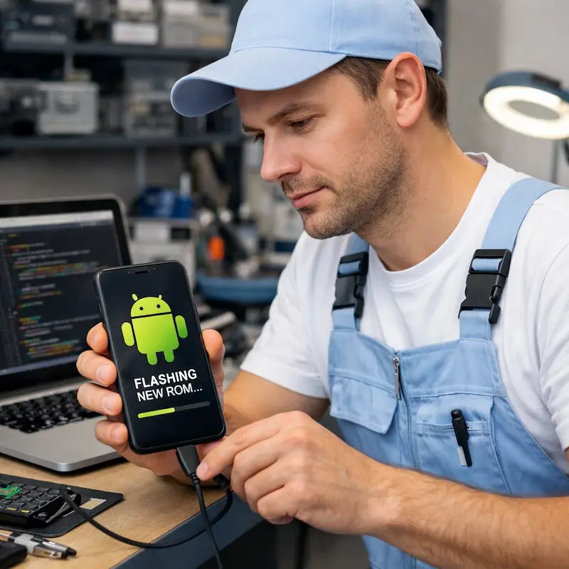 Прошивка Android в Дзержинском