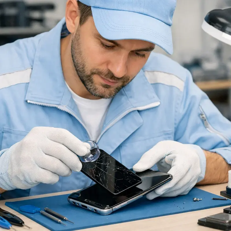 Заменить сенсорное стекло на смартфоне в Дзержинском