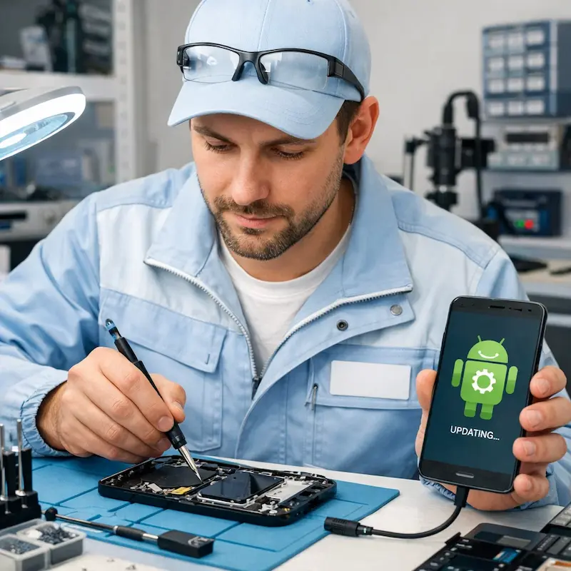 Настройка системы Android в Дзержинском