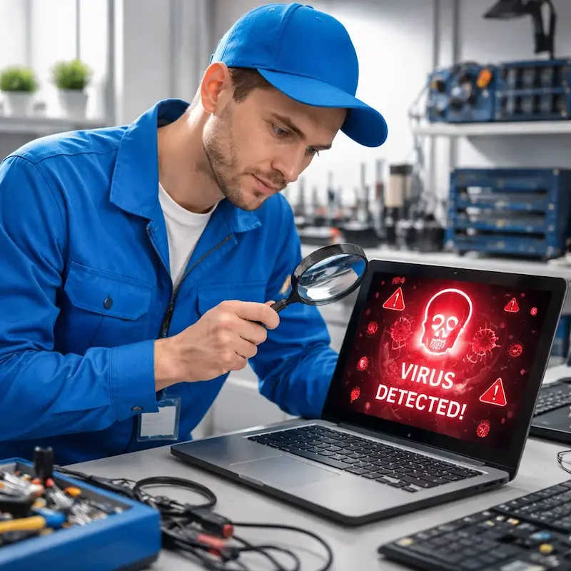 Поиск компьютерных вирусов в Дзержинском